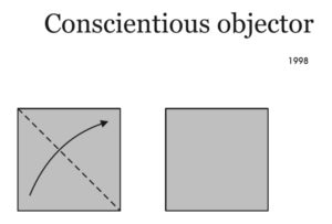 1 Fold - Conscientious Objector