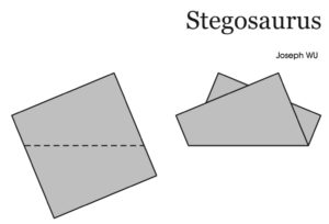 1 Fold - Stegaosaurus