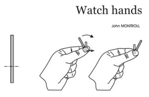 1 Fold - Watch Hands