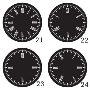 Dials 21 - 24